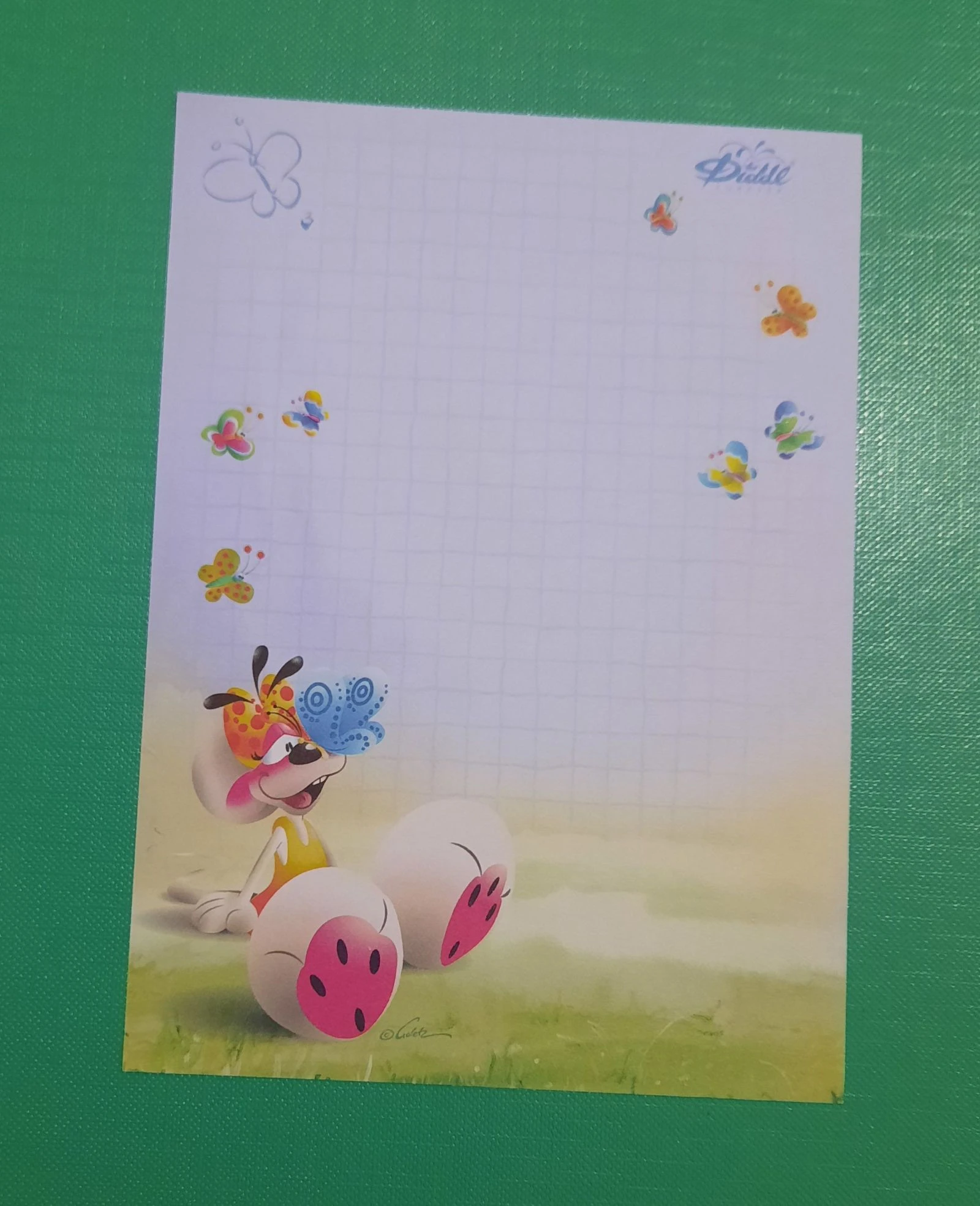 1 feuille Diddl A6 collection Forever N°3